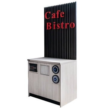 Dulap pentru cafea Mega-M cu lamele, decor Ulm Liberty