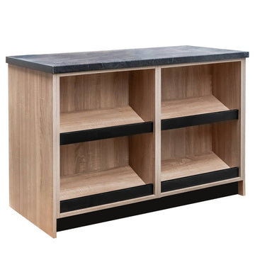 Lada magazin impuls H-90 cm L-125 cm G-60 cm stejar sonoma - 0