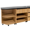 Lada de magazin impuls H-113 cm L-290 cm G-60 cm stejar american-6