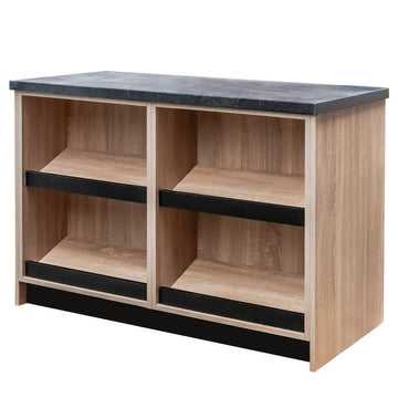 Lada magazin impuls H-90 cm L-125 cm G-60 cm stejar sonoma