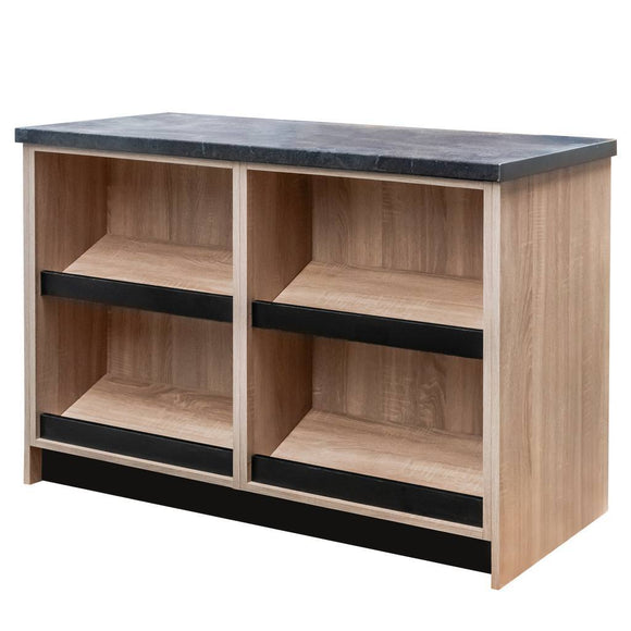 Lada magazin impuls H-90 cm L-125 cm G-60 cm stejar sonoma