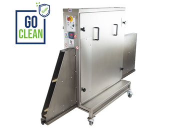Masina de curatat tavi de copt MECH-MASZ CBP-3 – otel inoxidabil, 16 perii