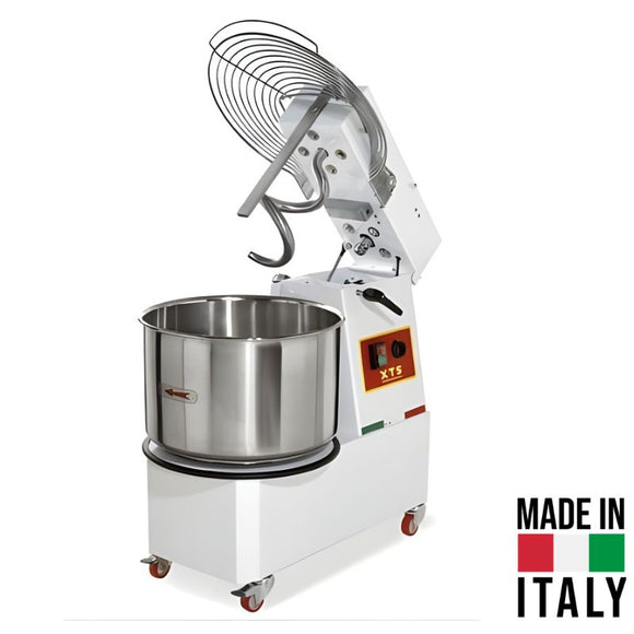 Malaxor aluat cu cap rabatabil, cuva 22 Litri / 17kg aluat, 2 viteze, putere 4.9 kW