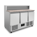 Masa preparare pizza cu blat granit Unninox UNNS903, 3 usi - imaginea 2