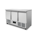 Masa refrigerata inox Unninox UNNS903-SS, 3 usi - imaginea 2