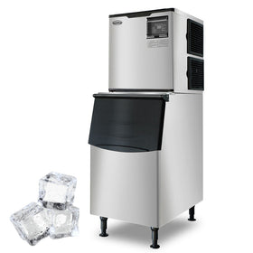Masina cuburi de gheata 160 kg/ 24H, 125 kg depozitare, 3 marimi de cuburi