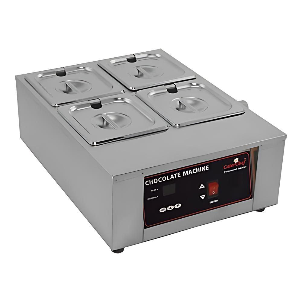 Masina de topit ciocolata profesionala digitala, 5 Lt, 20-80°C, 1000 W - eurogastro.ro