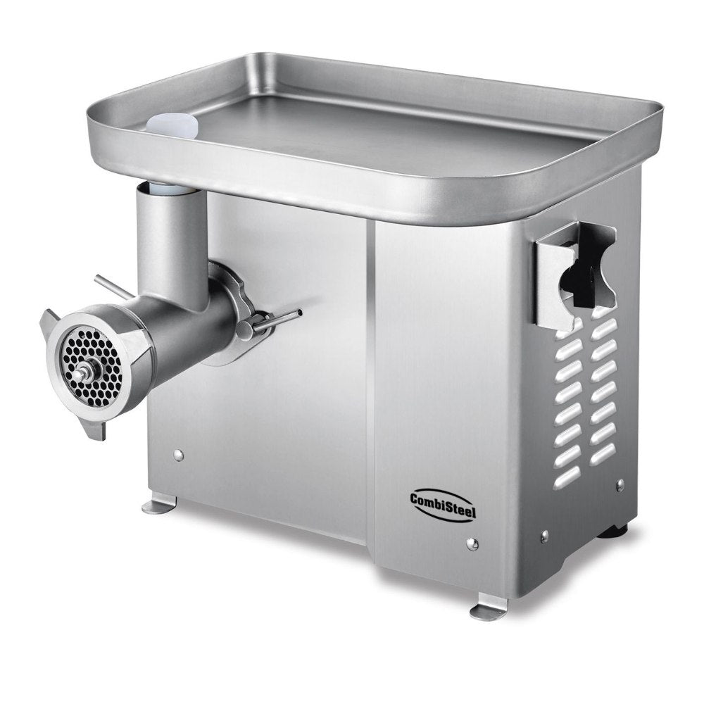 Masina de tocat carne nr 22, 250 kg/h. inox, cu funtie revers, 3 site Ø: 3, 6, 8 mm, alimentare 400 V