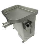 Masina de tocat carne nr 22, 250 kg/h. inox, cu funtie revers, 3 site Ø: 3, 6, 8 mm, alimentare 230 V-3