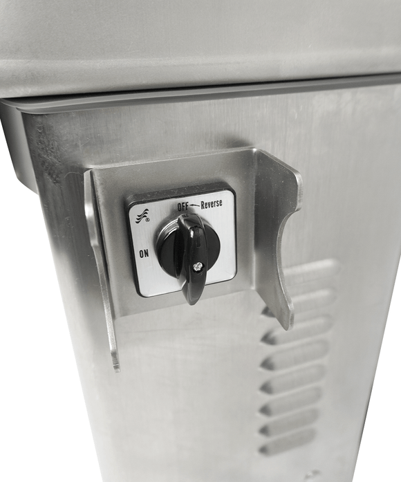 Masina de tocat carne nr 12, 150 kg/h. inox, cu funtie revers, 3 site Ø: 3, 6, 8 mm, alimentare 230 V