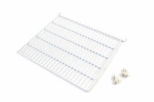 Polita cu 2 cleme, alba, pentru vitrina refrigerata Maxima SC 58 / 78 / 98L