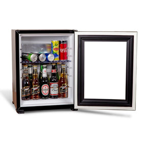 Minibar 60 Litri, usa sticla, racire prin absorbtie, operare foarte silentioasa