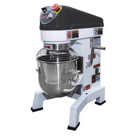 Mixer planetar profesional 10 litri, 3 functii (framantare, amestecare, batere), 10 viteze, 230V, putere 0.75 kW