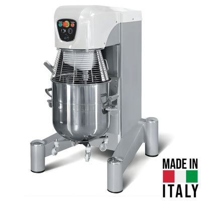Mixer planetar 80 litri, lift hidraulic bol, 3 viteze, comenzi electromecanice, putere 3.1 kW, 380 V