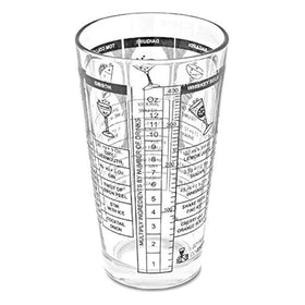 Mixing glass cocktail, 500 ml, cu gradatii si retete cocktail