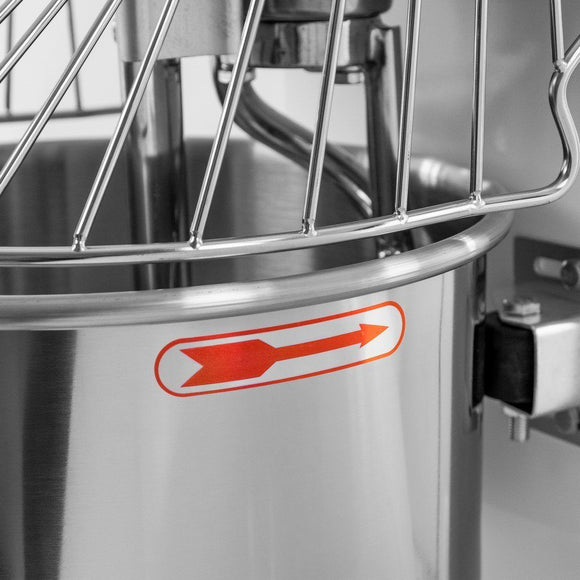 Mixer spiral pentru aluat 60L miUC60.25.3000