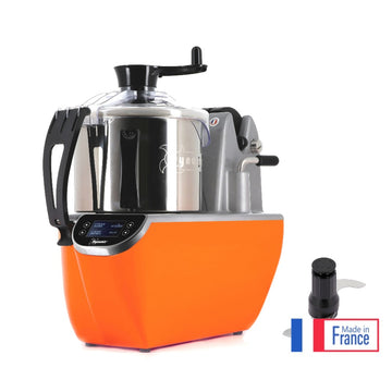 Cutter / blender vertical, viteza variabila 350 - 3500 rpm, functie puls, revers, timer, 1 cutit, bol 5.4 litri, afisaj digital, 1,1 kW