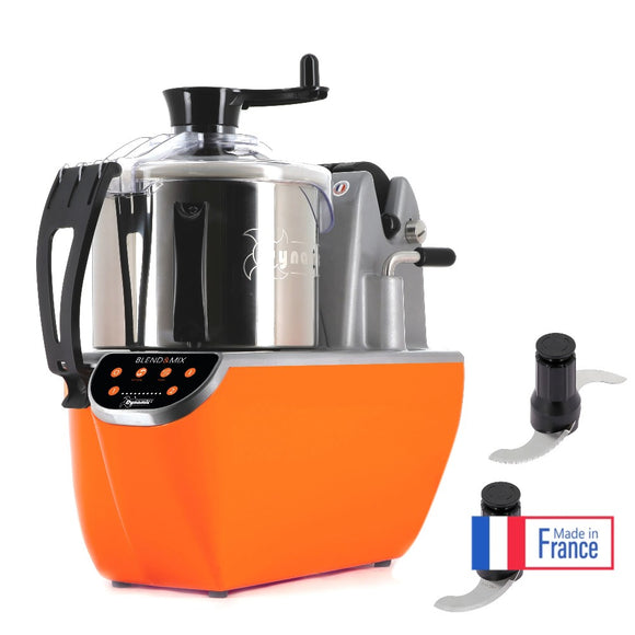 Blender vertical, viteza variabila 350 - 3500 rpm, functie puls + revers, 2 cutite, bol 5.4 litri, comenzi digitale, 1,1 kW