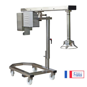 Blender / mixer GIGAMIX DMX cu variator de viteza alimentare 230 V, 3 faze, capacitate 100 - 300 Litri