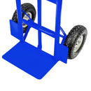 Carucior transport pliabil 2in1 depozit tip roaba 250kg albastru-6