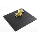 Platou patrat piatra ardezie 30x30 cm - eurogastro.ro