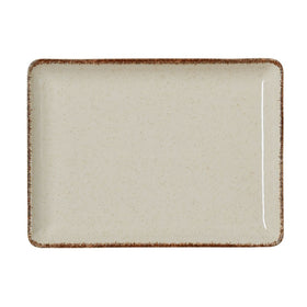 Set 6 platouri 23x17 cm, portelan - model Smilla Sand