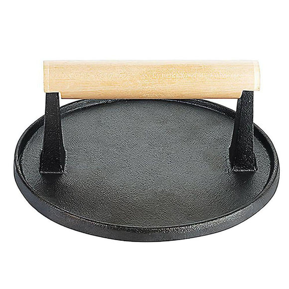 Presa din fonta pentru burger 1 kg, Ø17,5 cm html Presa din fontă Contacto