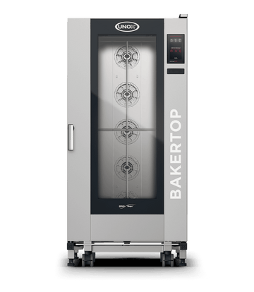Cuptor UNOX pentru patiserie BAKERTOP MIND.Maps ONE BIG 16 tăvi 600×400 alimentare electrică comenzi digitale ONE — balama stânga