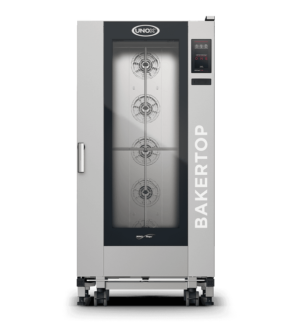 Cuptor UNOX pentru patiserie BAKERTOP MIND.Maps ONE BIG 16 tăvi 600×400 alimentare electrică comenzi digitale ONE — balama stânga