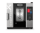 Cuptor UNOX pentru bucătărie CHEFTOP-X 6 tăvi GN 1/1 alimentare electrică comenzi digitale Digital.ID — balama stânga cu Ethernet și colectare grăsime