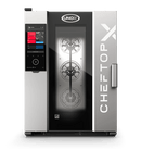 Cuptor UNOX pentru bucătărie CHEFTOP-X 10 tăvi GN 1/1 alimentare electrică comenzi digitale Digital.ID — balama dreapta