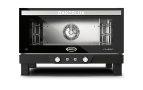 Cuptor UNOX pentru patiserie BAKERLUX CLASSIC convecție 3 tăvi 600×400 alimentare electrică — ușă rabatabilă · XENA-03EU-MADN — model nou 2026