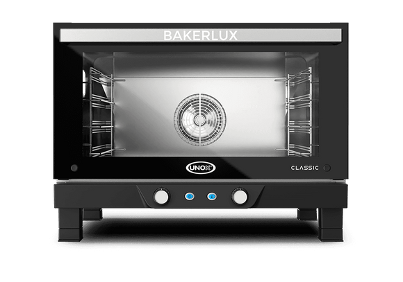 Cuptor UNOX pentru patiserie BAKERLUX CLASSIC convecție 4 tăvi 600×400 alimentare electrică — ușă rabatabilă · XENA-04EU-EADN — model nou 2026