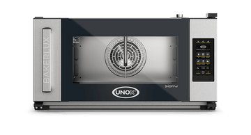 Cuptor UNOX pentru patiserie BAKERLUX SHOP.Pro MASTER 3 tăvi 600×400 alimentare electrică — balama stânga · XEFR-03EU-EMLV-MT