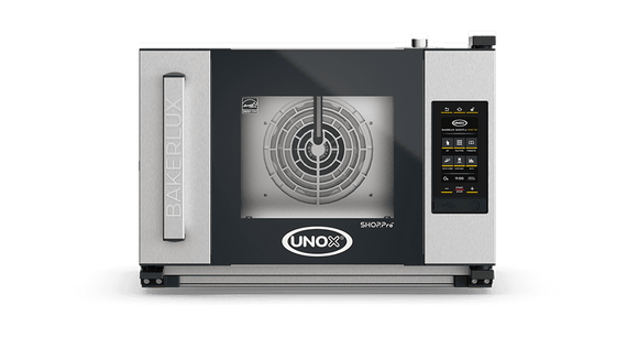 Cuptor UNOX pentru patiserie BAKERLUX SHOP.Pro MASTER 3 tăvi 460×330 alimentare electrică — balama stânga · XEFR-03HS-EMLV
