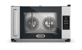 Cuptor UNOX pentru patiserie BAKERLUX SHOP.Pro MASTER 4 tăvi 600×400 alimentare electrică — balama stânga · XEFR-04EU-EMLV-MT