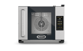 Cuptor UNOX pentru patiserie BAKERLUX SHOP.Pro MASTER 4 tăvi 460×330 alimentare electrică — balama stânga · XEFR-04HS-EMLV