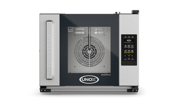 Cuptor UNOX pentru patiserie BAKERLUX SHOP.Pro MASTER 4 tăvi 460×330 alimentare electrică — balama stânga · XEFR-04HS-EMLV
