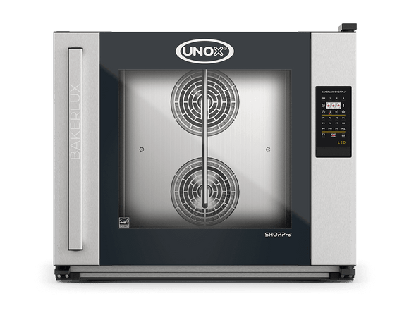 Cuptor UNOX pentru patiserie BAKERLUX SHOP.Pro LED 6 tăvi 600×400 alimentare electrică — balama stânga · XEFR-06EU-ELLV