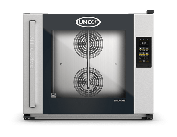 Cuptor UNOX pentru patiserie BAKERLUX SHOP.Pro MASTER 6 tăvi 600×400 alimentare electrică — balama stânga · XEFR-06EU-EMLV-MT