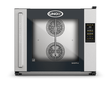 Cuptor UNOX pentru patiserie BAKERLUX SHOP.Pro MASTER 6 tăvi 600×400 alimentare electrică — balama stânga · XEFR-06EU-EMLV