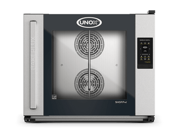 Cuptor UNOX pentru patiserie BAKERLUX SHOP.Pro TOUCH 6 tăvi 600×400 alimentare electrică — balama stânga · XEFR-06EU-ETLV-MT