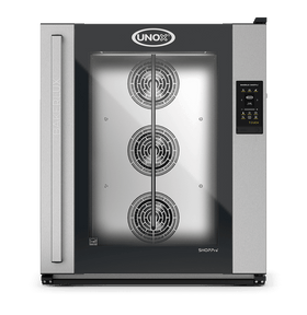 Cuptor UNOX pentru patiserie BAKERLUX SHOP.Pro TOUCH 10 tăvi 600×400 alimentare electrică — balama stânga · XEFR-10EU-ETLV-MT