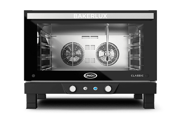 Cuptor UNOX pentru patiserie BAKERLUX CLASSIC convecție cu umiditate 4 tăvi 600×400 alimentare electrică — ușă rabatabilă · XENA-04EU-EADV — model nou 2026