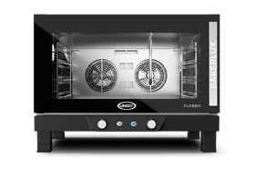 Cuptor UNOX pentru patiserie BAKERLUX CLASSIC convecție cu umiditate 4 tăvi 600×400 alimentare electrică — balama pe dreapta · XENA-04EU-EARV — model nou 2026