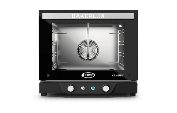 Cuptor UNOX pentru patiserie BAKERLUX CLASSIC convecție cu umiditate 4 tăvi 460×330 alimentare electrică — ușă rabatabilă · XENA-04HS-MADP — model nou 2026