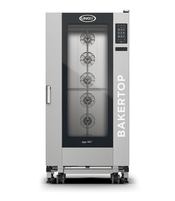 Cuptor UNOX pentru patiserie BAKERTOP MIND.Maps PLUS BIG 16 tăvi 600×400 alimentare electrică comenzi digitale PLUS — balama stânga 380-415V
