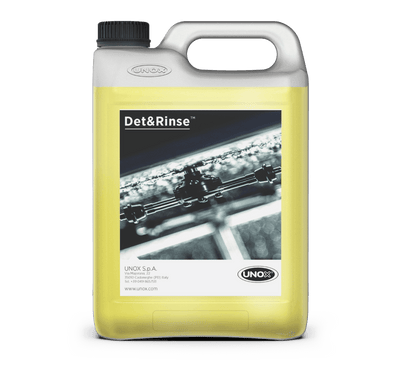Detergent UNOX DET&Rinse pentru spălarea automată a cuptoarelor · DB1016A0