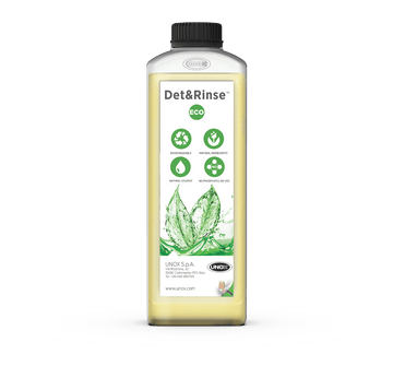 Detergent UNOX DET&Rinse ECO pentru spălarea automată a cuptoarelor · DB1018A0