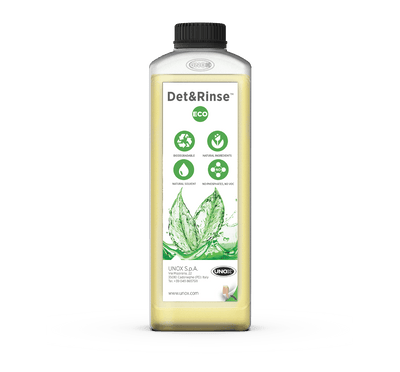Detergent UNOX DET&Rinse ECO pentru spălarea automată a cuptoarelor · DB1018A0